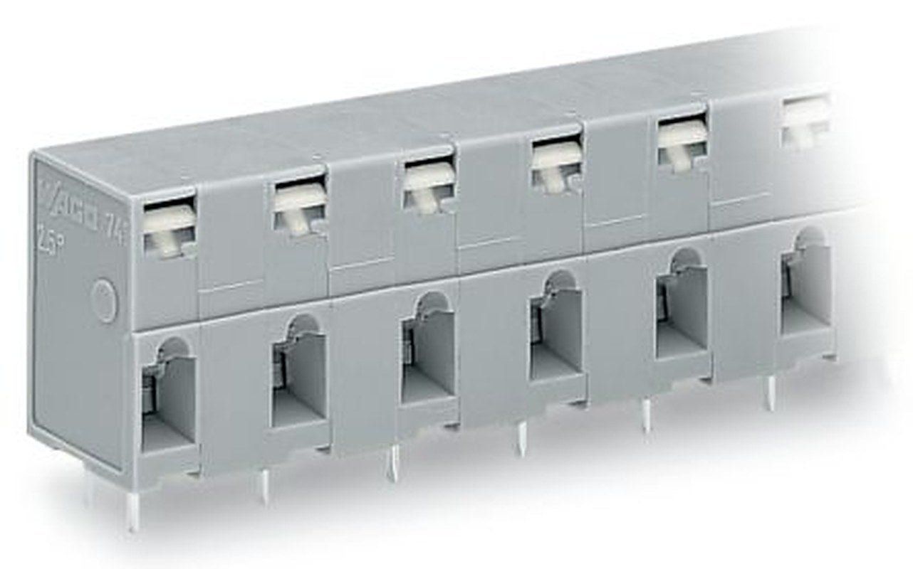 WAGO 741 Series PCB Connector, 8-Contact, 10 mm Pitch, 1 Row, 741-508