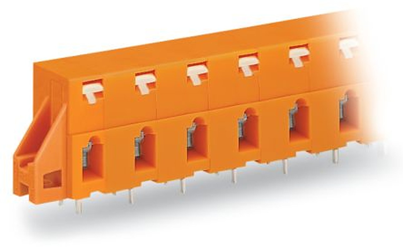 WAGO 741 Series PCB Connector, 3-Contact, 10.16 mm Pitch, 3 Row, 741-623
