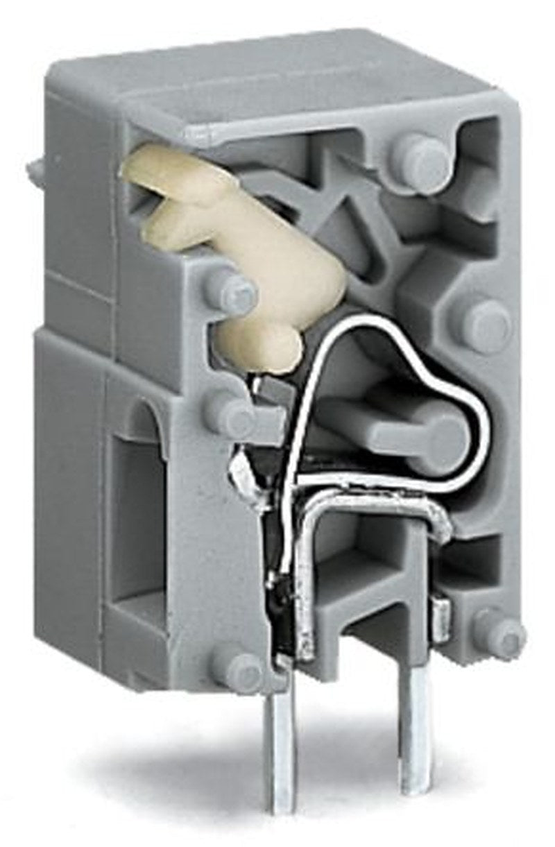 WAGO 741 Series PCB Connector, 1-Contact, 10 mm Pitch, Through Hole, 3 Row