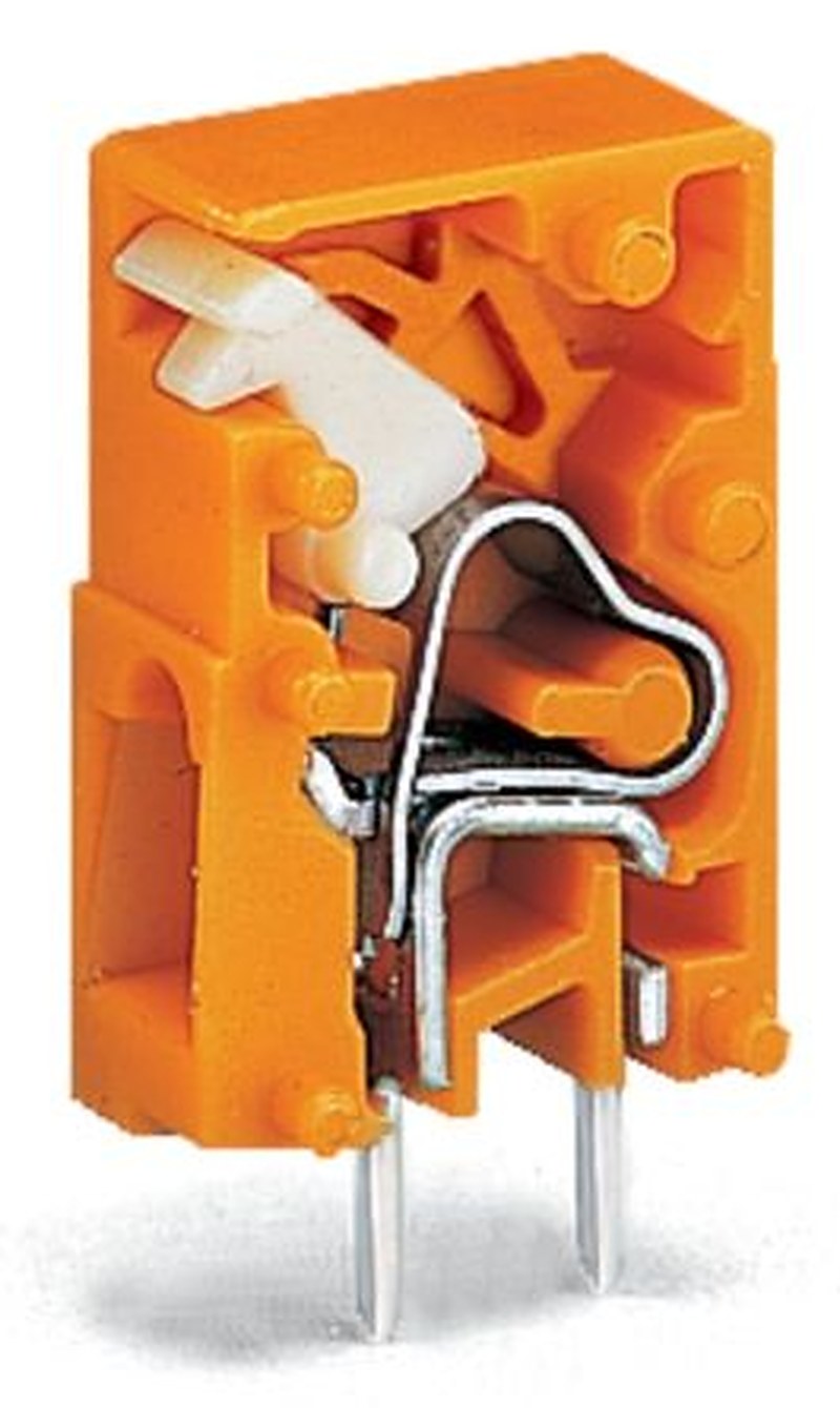 WAGO 741 Series PCB Connector, 1-Contact, 5.08 mm Pitch, Through Hole, 3 Row