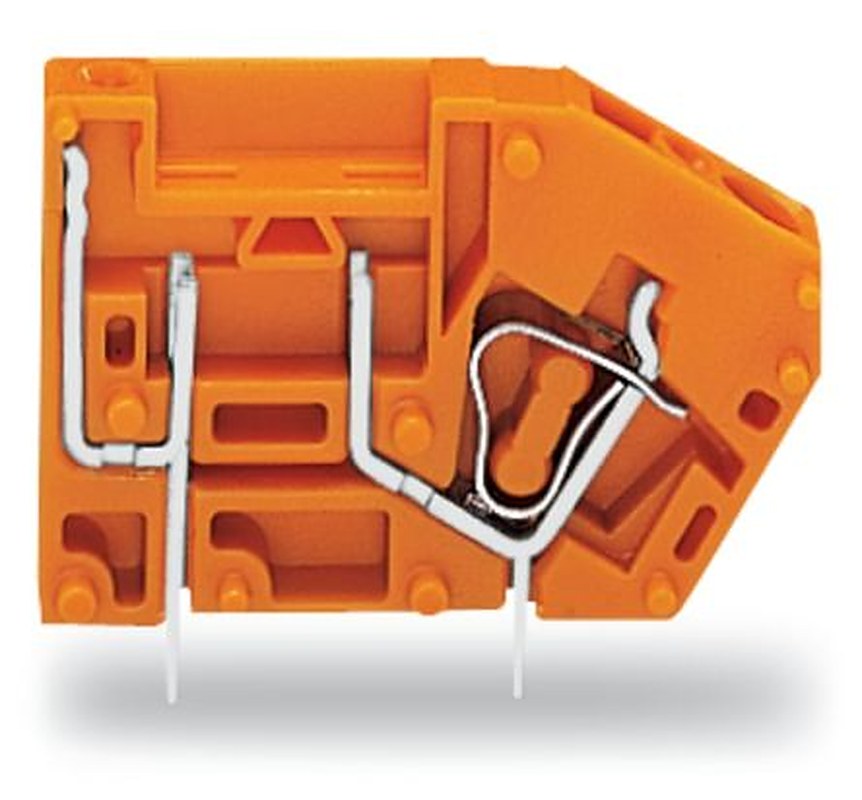 WAGO 742 Series PCB Connector, 1-Contact, 5.08 mm Pitch, Through Hole, 1 Row