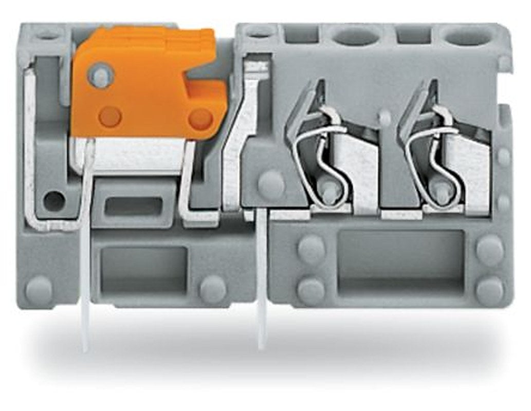 WAGO 742 Series PCB Connector, 1-Contact, 5 mm Pitch, Through Hole, 3 Row
