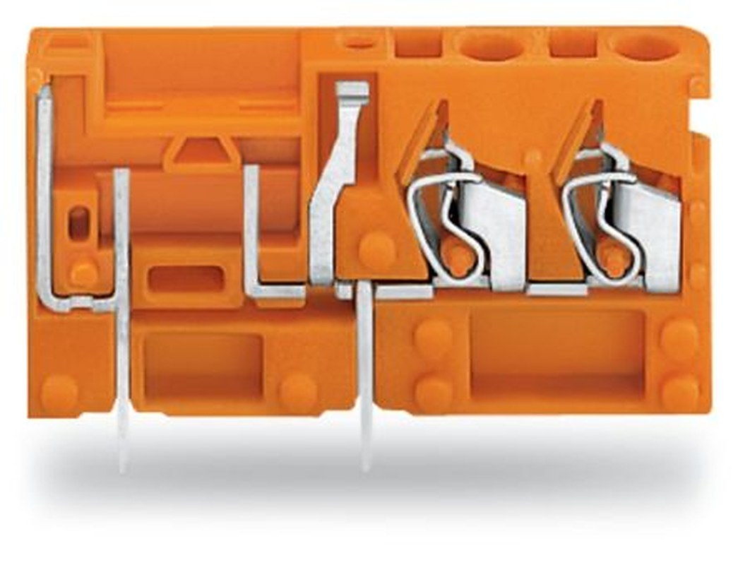 WAGO 742 Series PCB Connector, 1-Contact, 5.08 mm Pitch, Through Hole, 1 Row