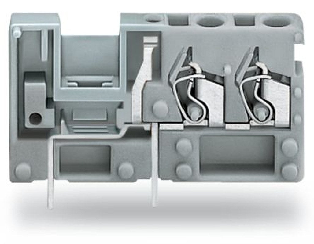 WAGO 742 Series PCB Connector, 1-Contact, 5 mm Pitch, Through Hole, 1 Row