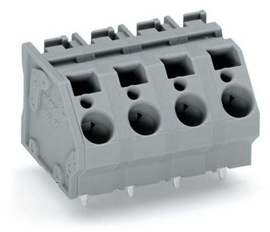 WAGO 745 Series PCB Connector, 2-Contact, 10 mm Pitch, Through Hole, 1 Row