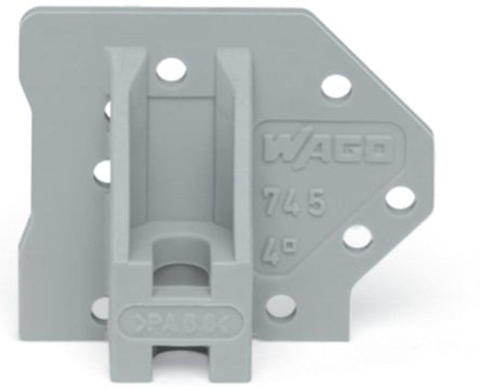 WAGO 745 Series End Plate for Use with Rail Mount Terminal Blocks