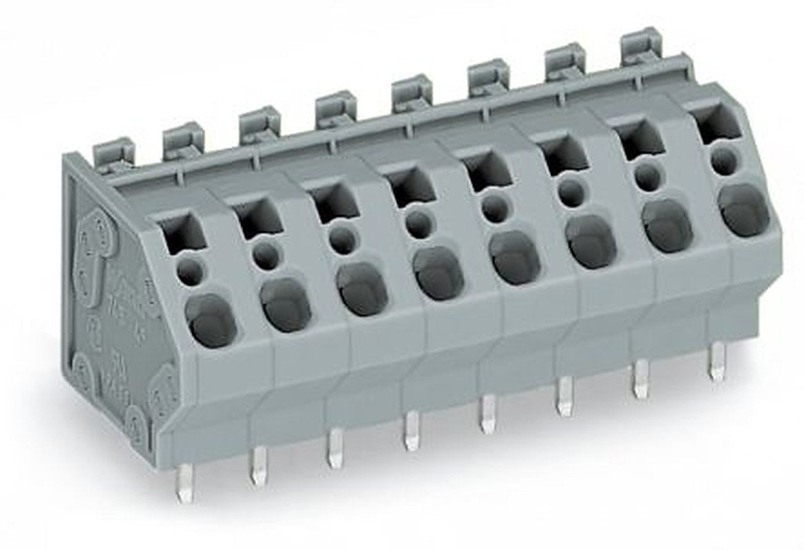 WAGO 745 Series PCB Connector, 10-Contact, 7.5 mm Pitch, Through Hole, 1 Row
