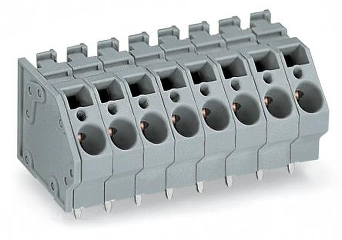 WAGO 745 Series PCB Connector, 2-Contact, 7.5 mm Pitch, Through Hole, 1 Row