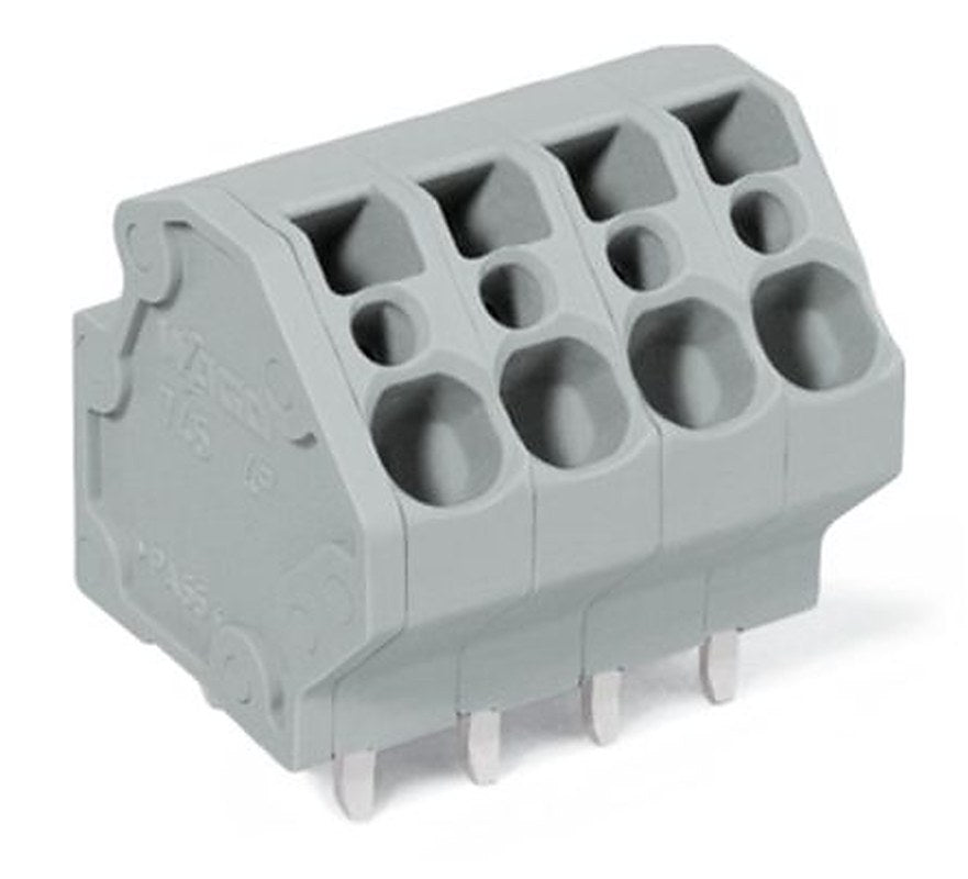 WAGO 745 Series PCB Connector, 5-Contact, 5 mm Pitch, Through Hole, 1 Row
