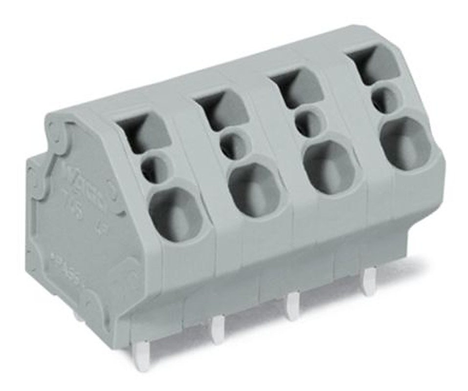 WAGO 745 Series PCB Connector, 2-Contact, 7.5 mm Pitch, Through Hole, 1 Row