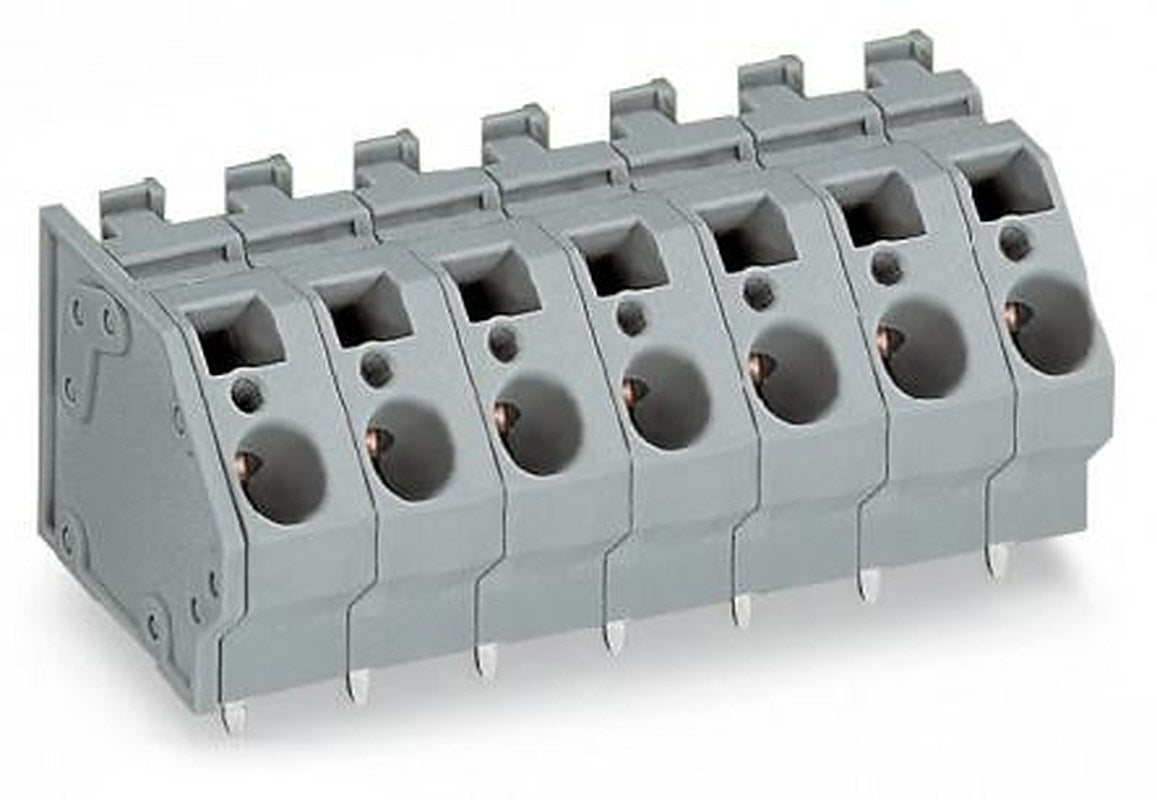 WAGO 745 Series PCB Terminal Block, 6-Contact, 10 mm Pitch, PCB, 1 Row