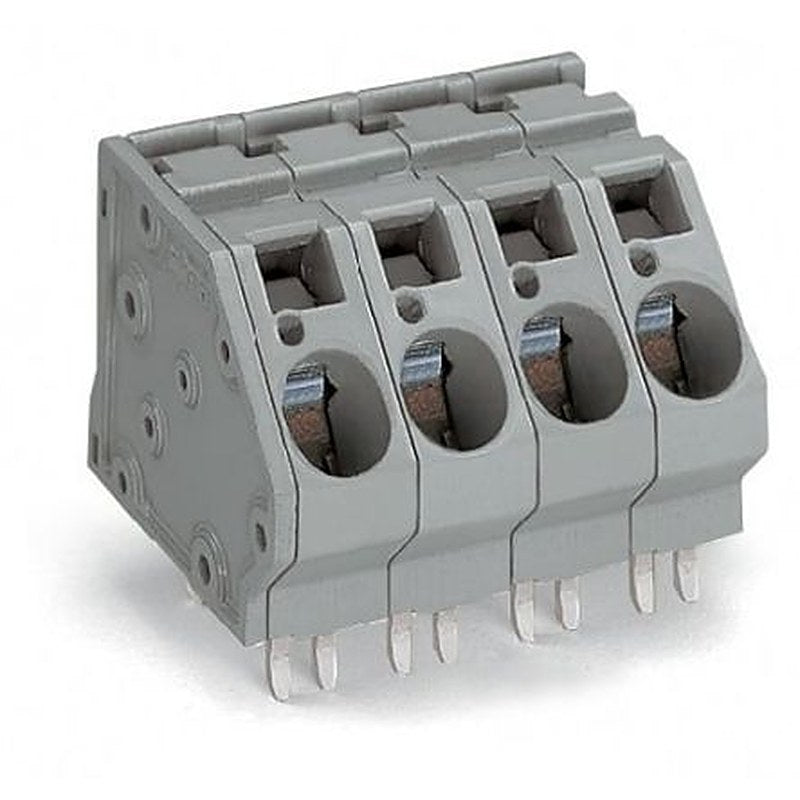 WAGO 745 Series PCB Terminal Block, 3-Contact, 10 mm Pitch, PCB, 1 Row
