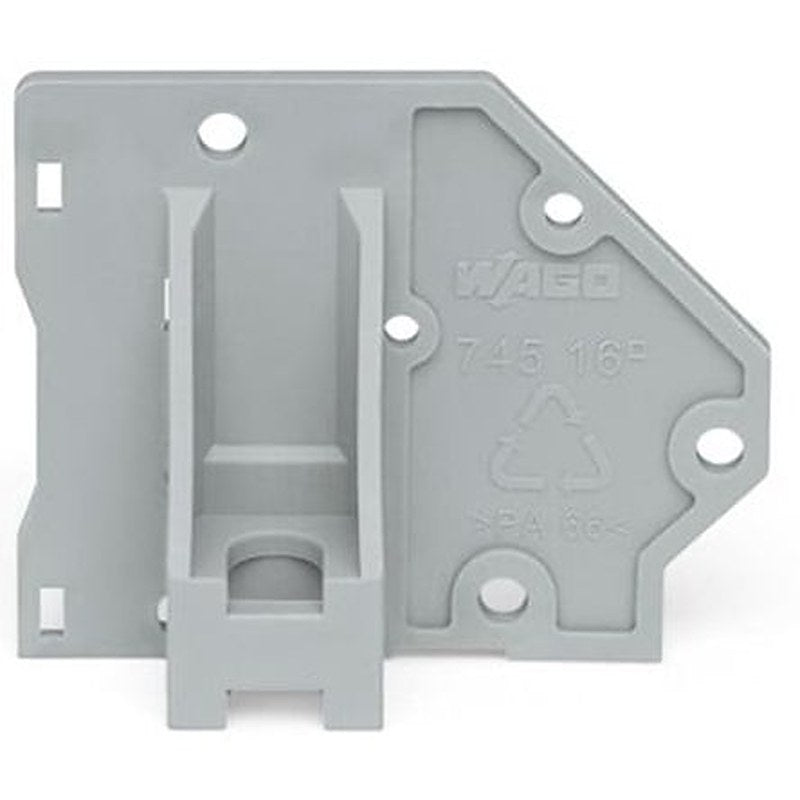 WAGO 745 Series End Plate for Use with Terminal Block, CSA