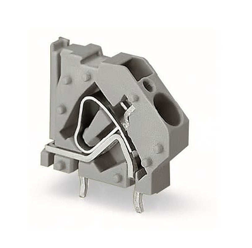 WAGO PCB Terminal Block, 1-Contact, 7.5 mm Pitch, 1 Row, 745-834