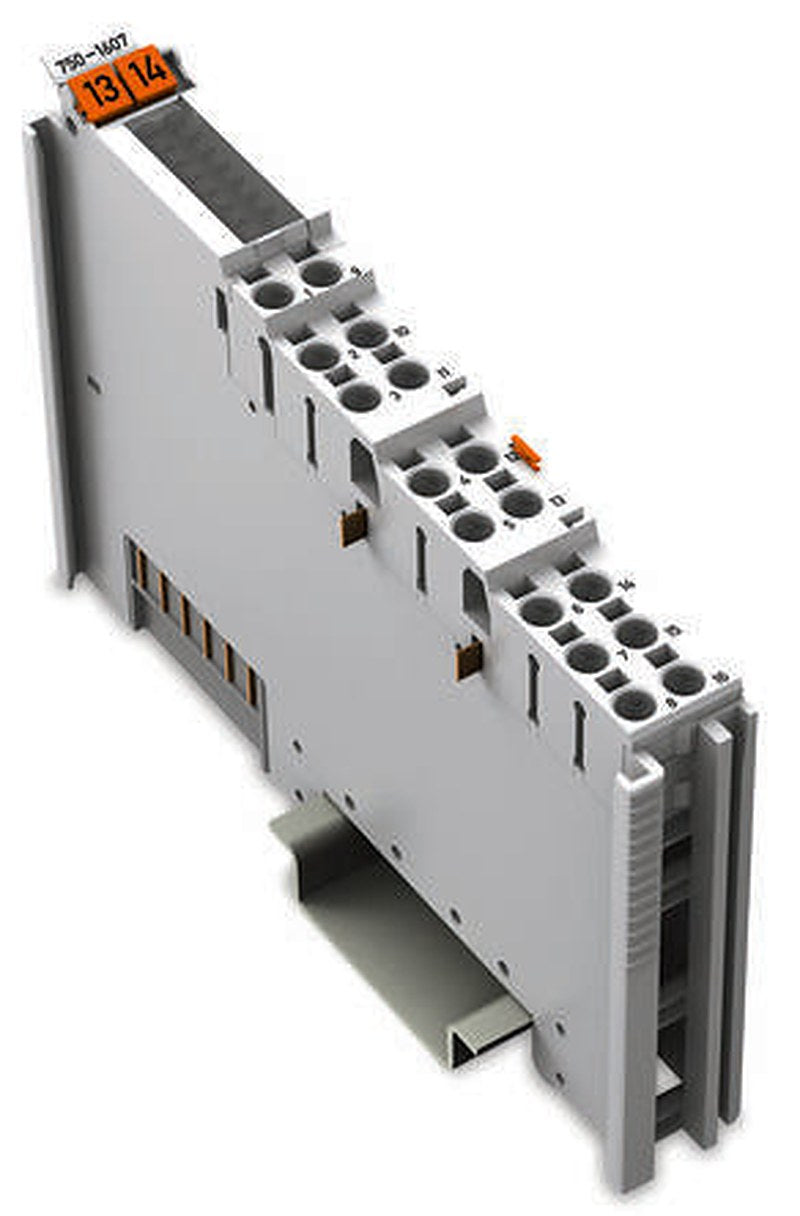 WAGO Distribution Block, 8 Way, 24V dc, 10A, Light Grey