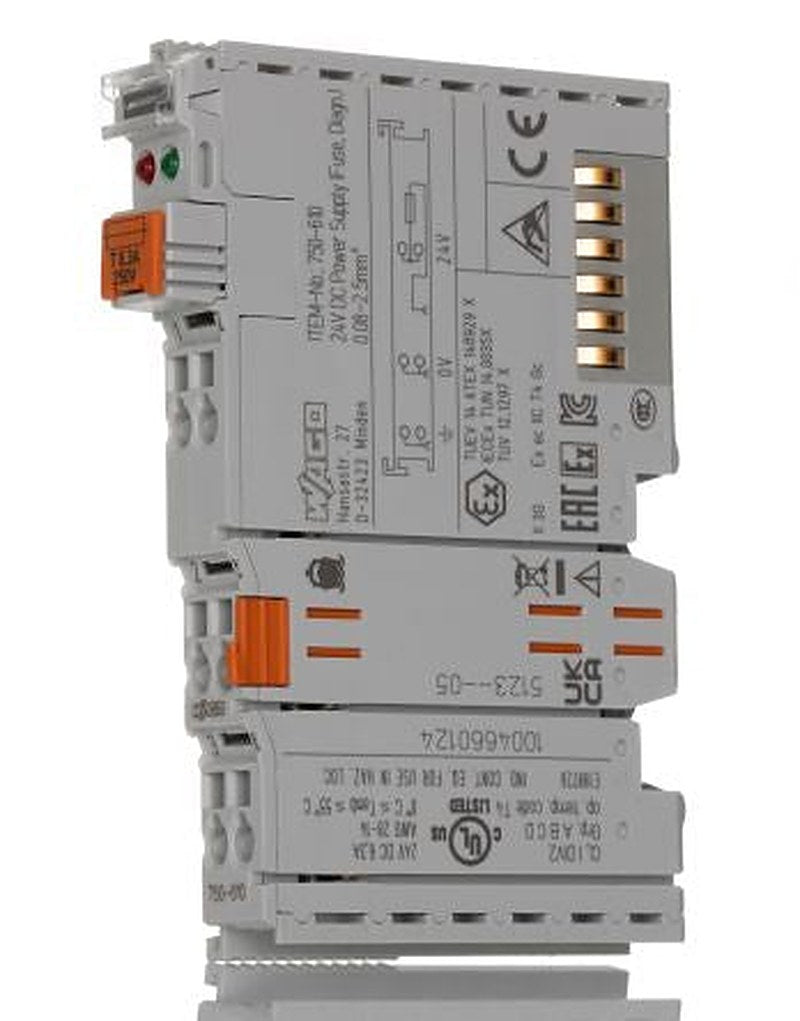 WAGO 750 Series PLC Power Supply for Use with IO Module