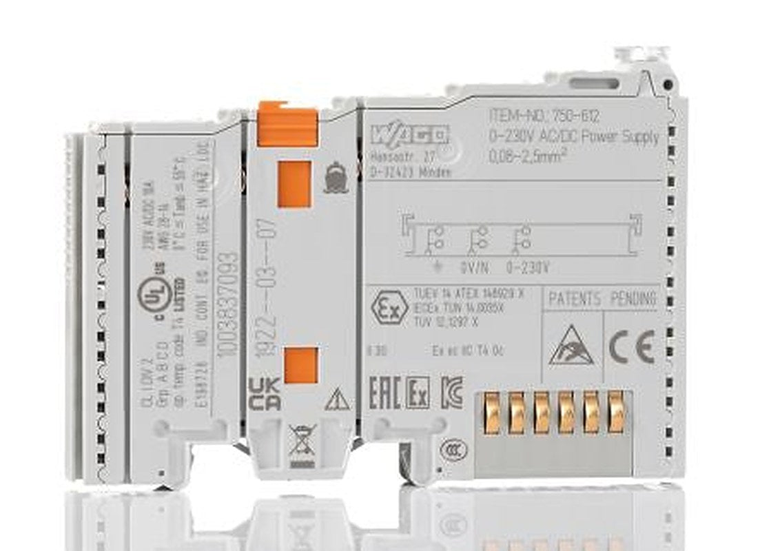 WAGO 750 Series PLC Power Supply for Use with IO Module