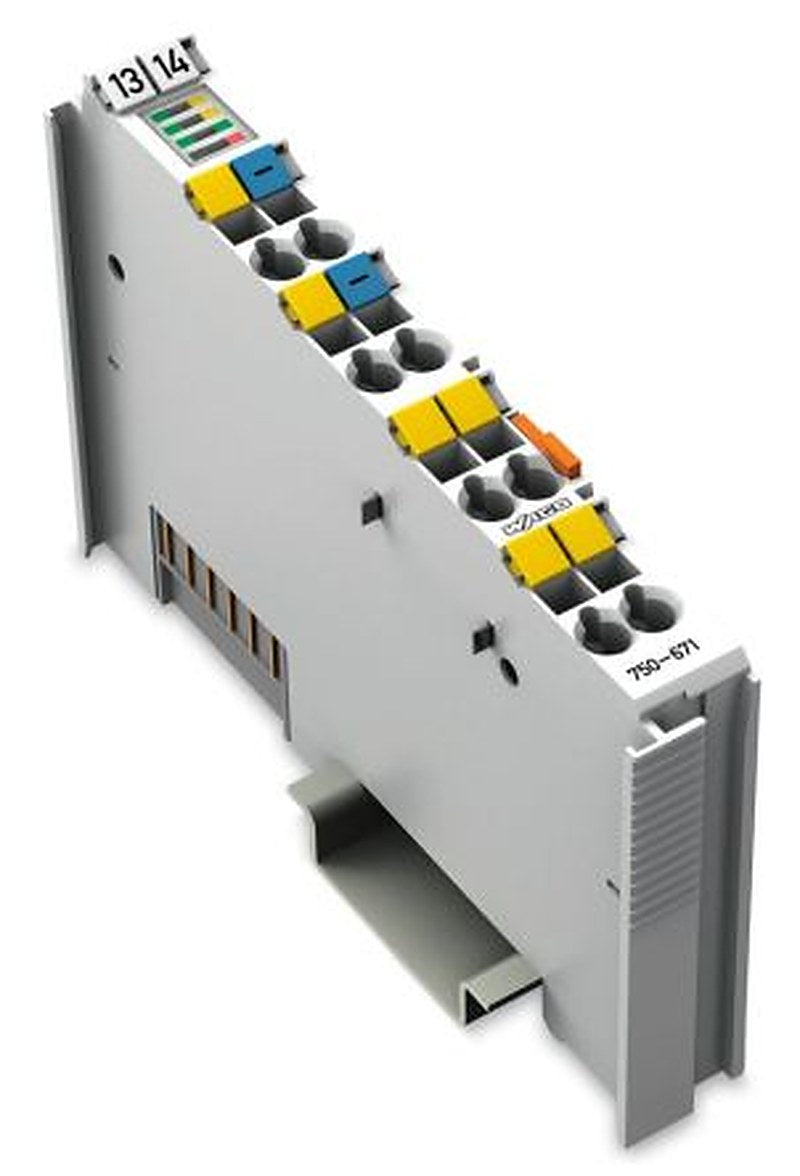 WAGO Stepper Motor Controller, 24V dc, 2 Phase, 1.5A, Positioning Function