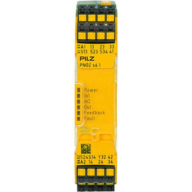 Pilz 751156 - PNOZ s6.1 C 48-240VACDC 3 n/o 1 n/c