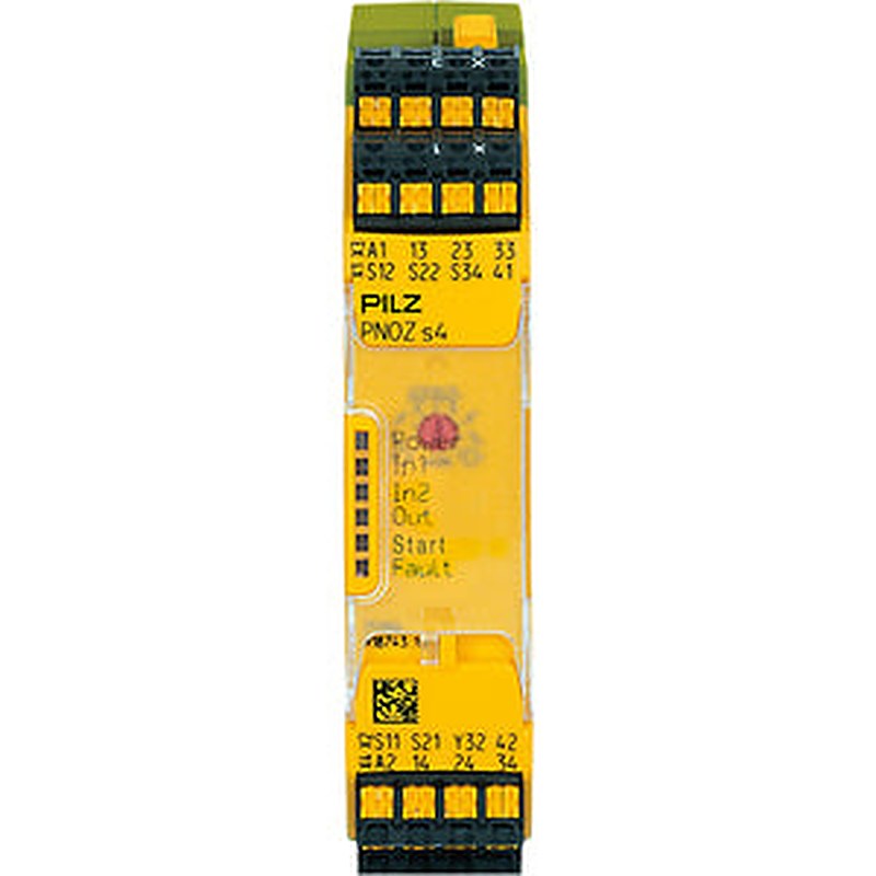 Pilz 751184 - PNOZ s4 C 24VDC 3 n/o 1 n/c coated