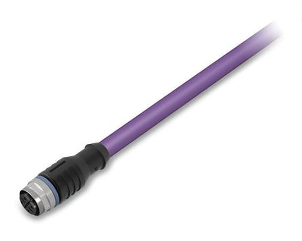 WAGO Female 5 way Straight to Unterminated Unterminated Actuator/Sensor Cable, 2 m