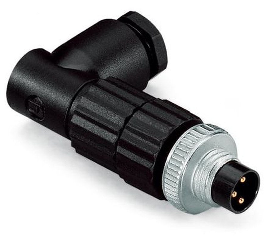 WAGO Industrial Circular Connector, 3 Contacts, Plug-in, M8 Connector, Plug, Male, IP67, 756 Series