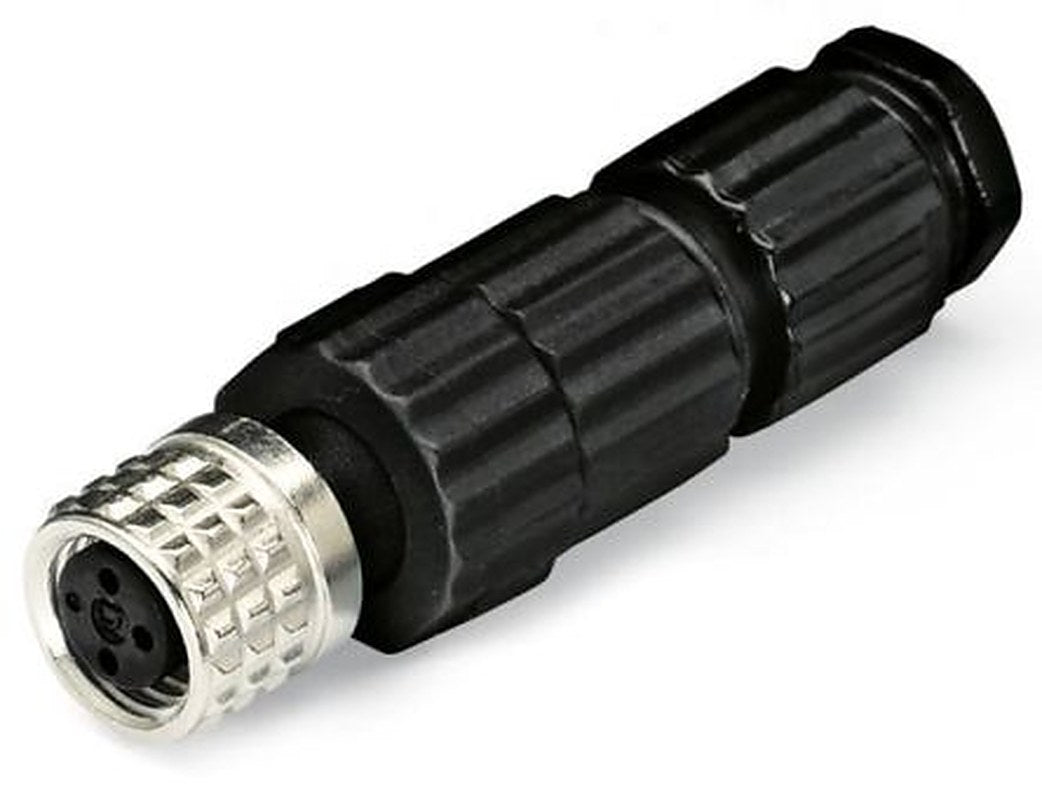 WAGO Industrial Circular Connector, 3 Contacts, Plug-in, M8 Connector, Plug, Male, IP67, 756 Series