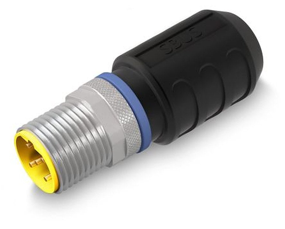 WAGO Industrial Circular Connector, 5 Contacts, M12 Connector, Plug, Male, IP67, 756 Series