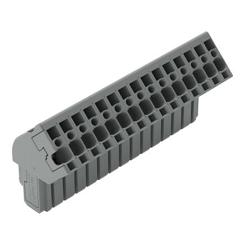 WAGO 769-115/022-000 769 Series Connector Grey, 4mm², 1-Level, Cage Clamp, CSA