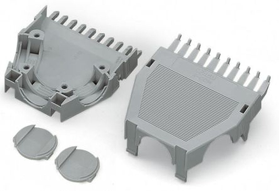 WAGO 769 Series Cable Strain Relief Housing Snap, 10-Pole, 2-Way