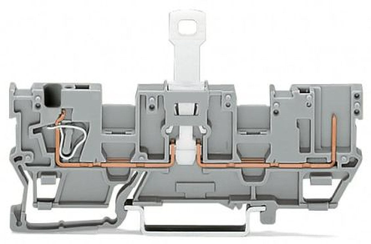 WAGO 769-212 769 Series Disconnect Terminal Block Grey, 4mm², 1-Level, Cage Clamp, CSA
