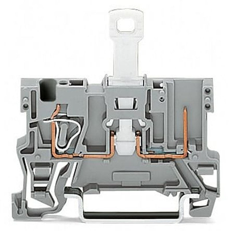 WAGO 769-232 769 Series Disconnect Terminal Block Grey, 4mm², 1-Level, Cage Clamp, CSA