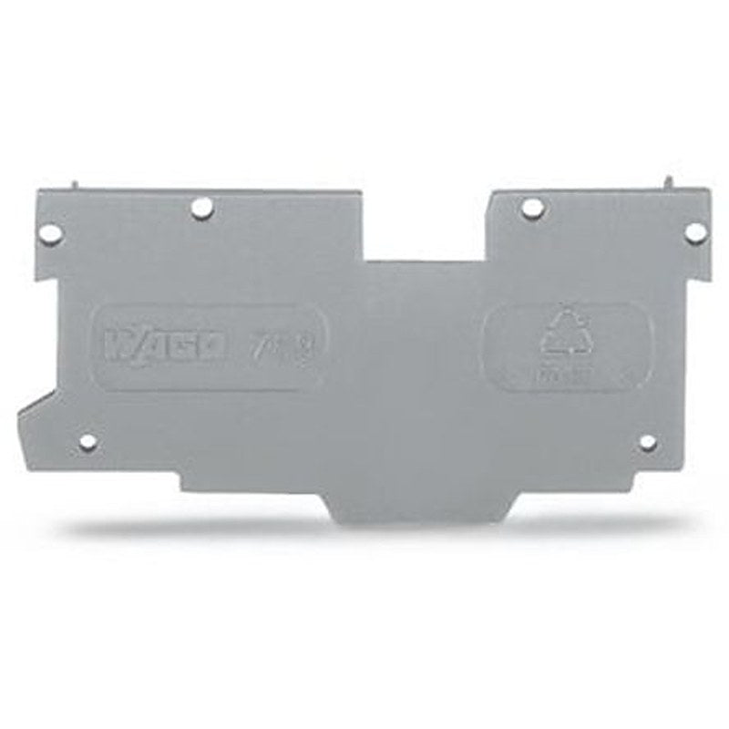 WAGO 769 Series End & Intermediate Plate for Use with X-COM-System