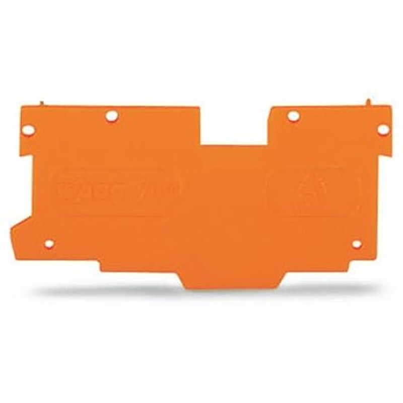 WAGO 769 Series End & Intermediate Plate for Use with X-COM-System