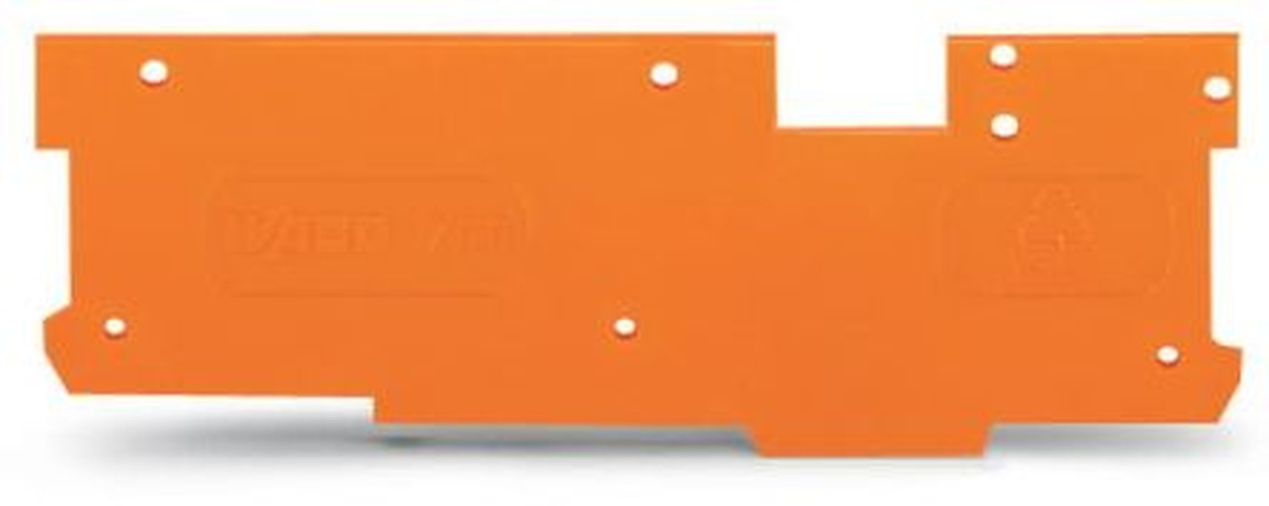 WAGO 769 Series End & Intermediate Plate for Use with X-COM-System