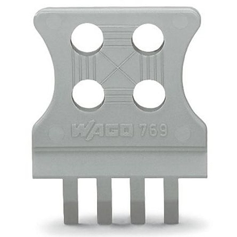 WAGO, 769 Stainless Steel Strain Relief Plate for use with Male and Female Connector