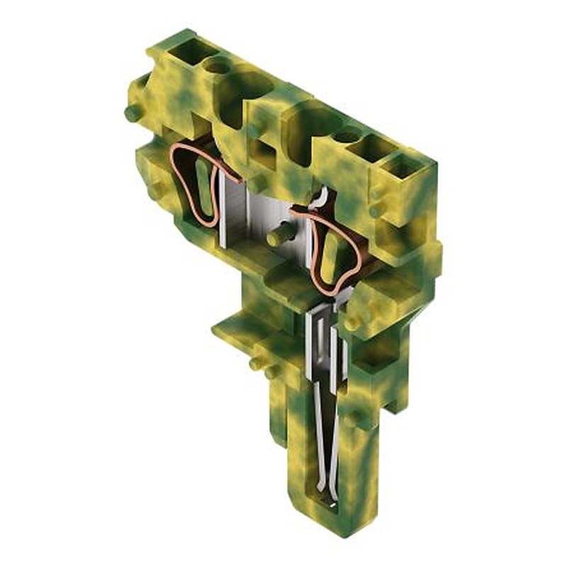 WAGO 769 Series Straight PCB PCB Socket, 1-Contact, 5 mm Pitch Cage Clamp