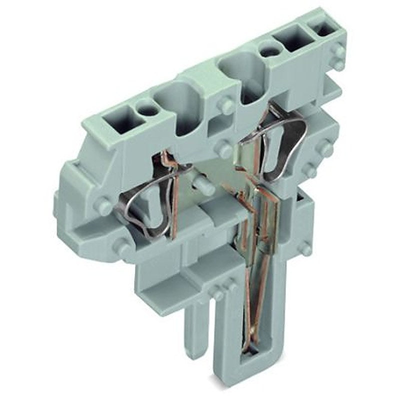 WAGO 769 Series Straight PCB PCB Socket, 1-Contact, 5 mm Pitch Cage Clamp