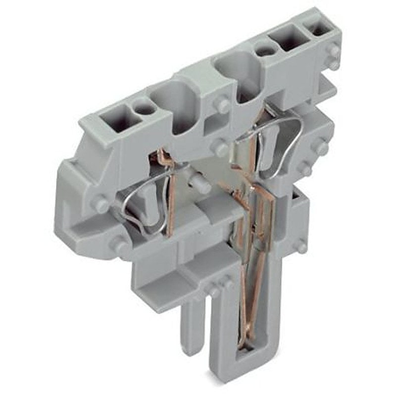 WAGO 769 Series Straight PCB PCB Socket, 1-Contact, 5 mm Pitch Cage Clamp