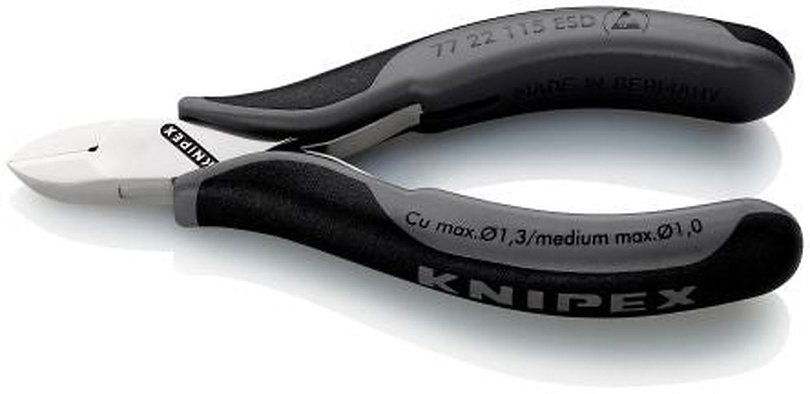 Knipex Knipex Without Bevel ESD Safe Side cutter