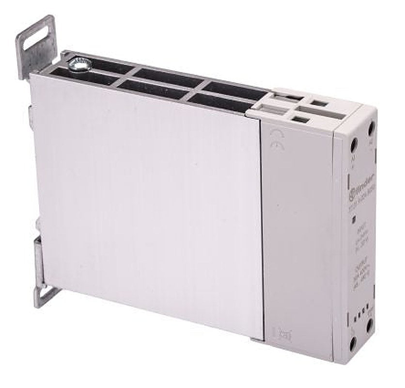 Finder 77 Series Solid State Relay, 30 A Load, DIN Rail Mount, 480 V ac Load, 24V dc Control