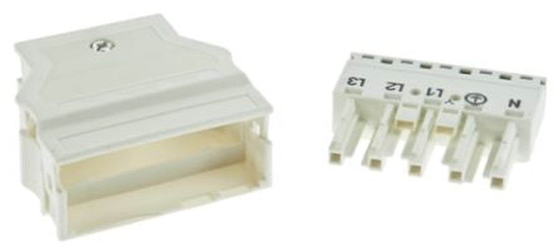 WAGO 770 Series Snap-in Distribution Block Female Cage Clamp, 5-Pole, 25A, 10-Way