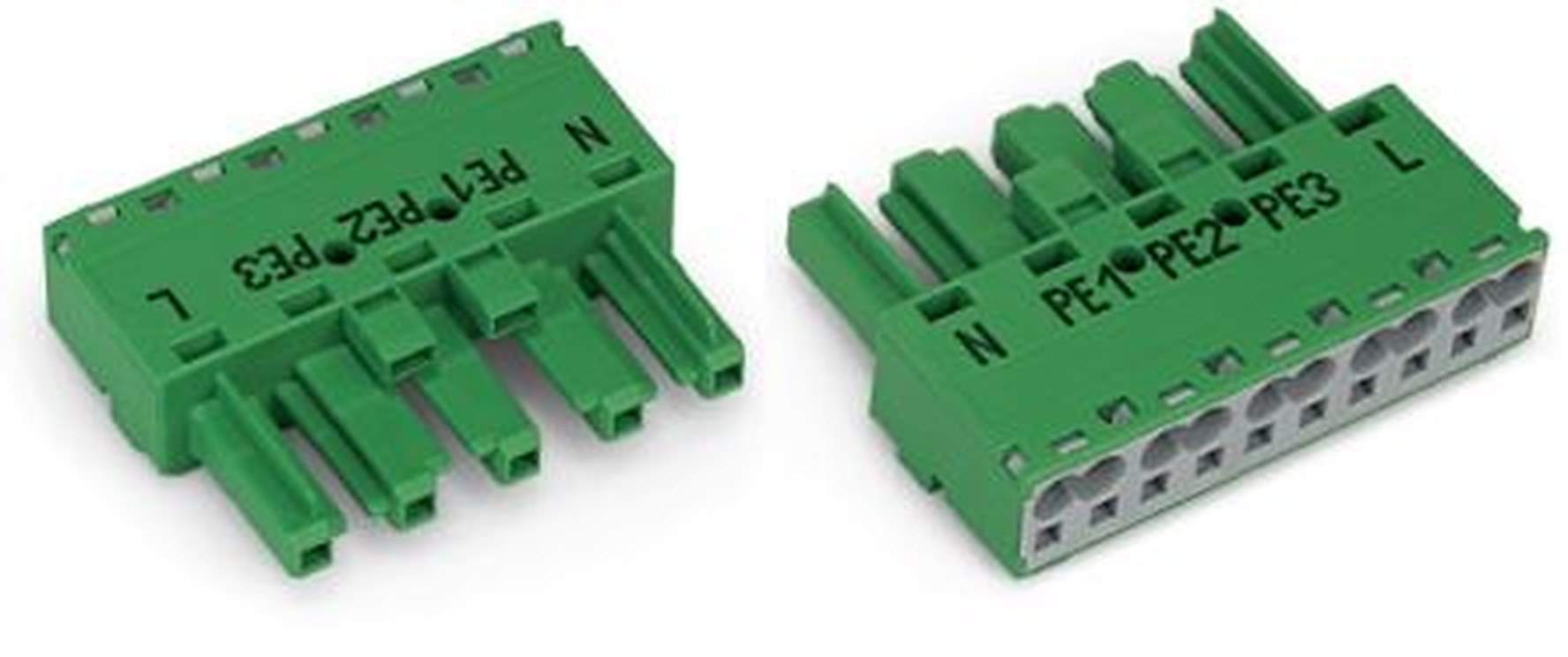 WAGO 770 Series Cable Socket Female Cage Clamp, 5-Pole, 32A, 5-Way, IP20