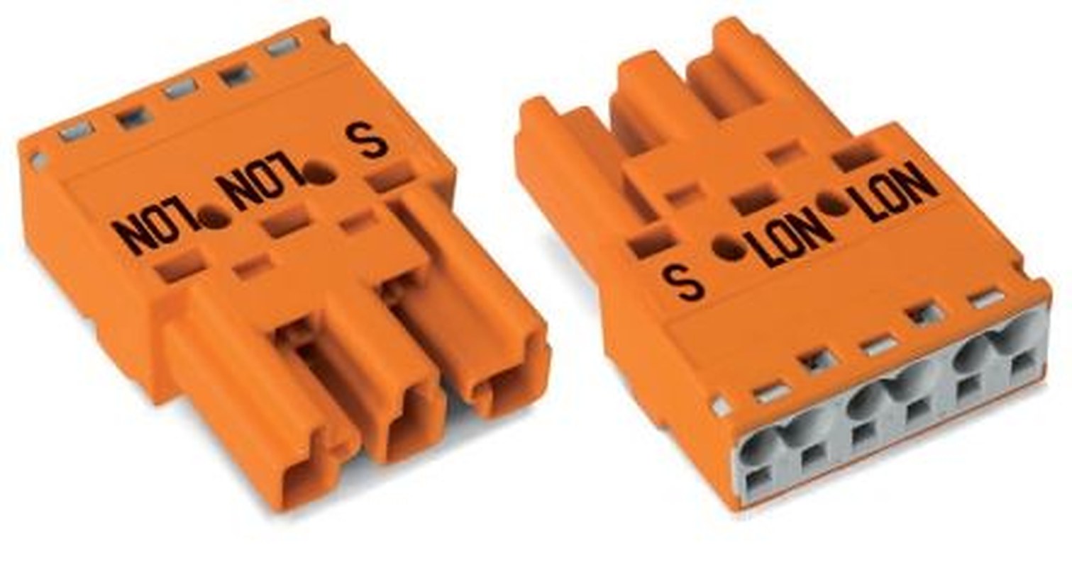 WAGO 770 Series Cable Plug Male Cage Clamp, 3-Pole, 3-Way, IP20