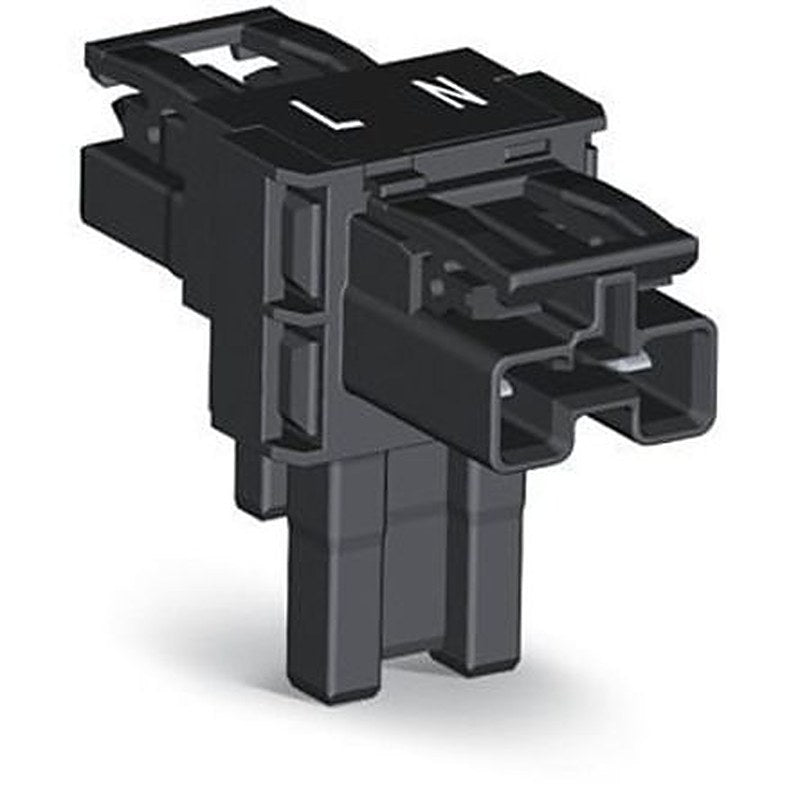 WAGO 770 Series Cable Distribution Connector Cage Clamp, 2-Pole, 25A, 2-Way, IP20
