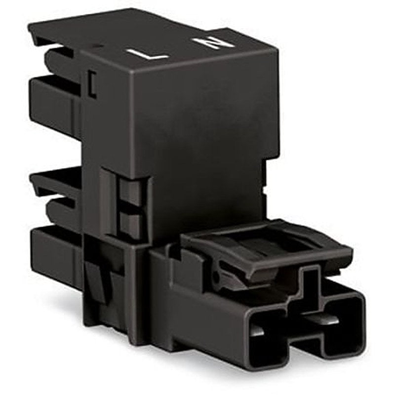 WAGO 770 Series Cable Distribution Connector Cage Clamp, 2-Pole, 25A, 2-Way, IP20