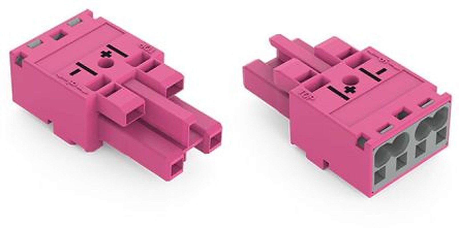 WAGO 770 Series Cable Socket Female Cage Clamp, 2-Pole, 25A, 2-Way, IP20