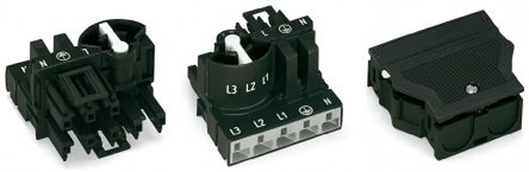 WAGO 770 Series Cable Distribution Connector Cage Clamp, 3-Pole, 3-Way, IP20