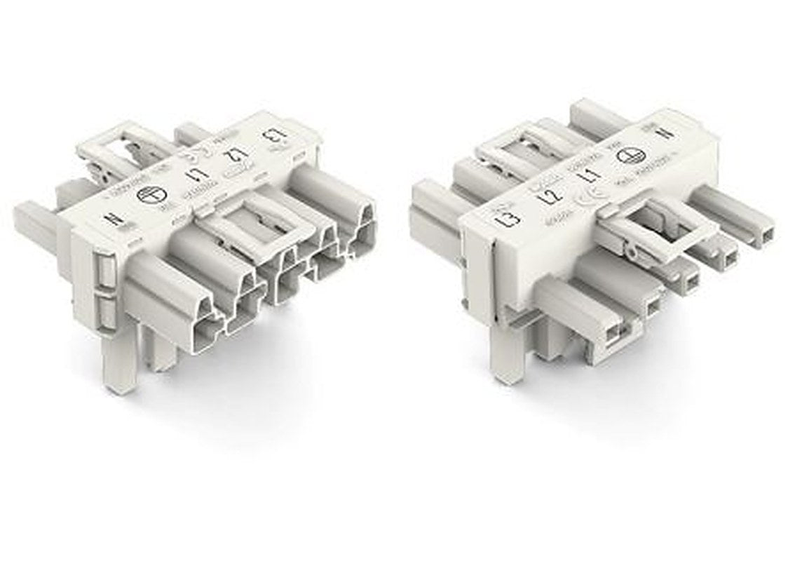 WAGO 770 Series Cable Distribution Connector Cage Clamp, 5-Pole, 25A, 5-Way, IP20