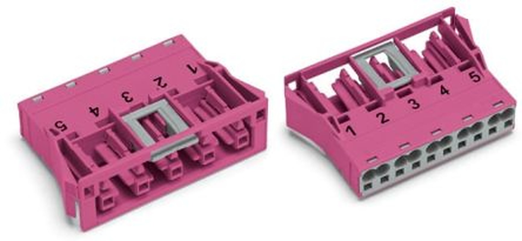 WAGO Heavy Duty Power Connector, 25A, 770 Series Female, 5 Contacts
